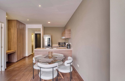 Monterrey Municipality Apartment | Upscale 1BR Oasis: A/C, Pool & In-Unit Laundry