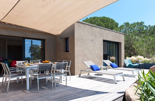 Hameau de Palombaggia Villa | Very nice house with pool 300m from Palombaggia beach sea view private access