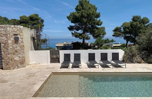 Monticello Villa | Very nice villa with sea view, walking distance to the beach, swimming pool