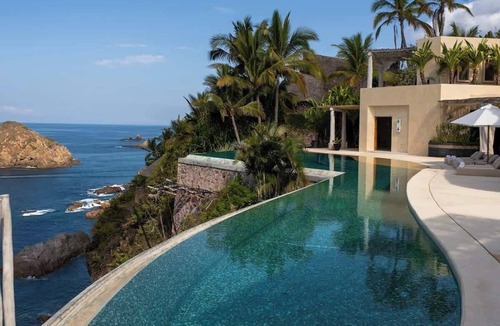 Costa Careyes House | Villa en Acantilado con Alberca Infinita y Chef