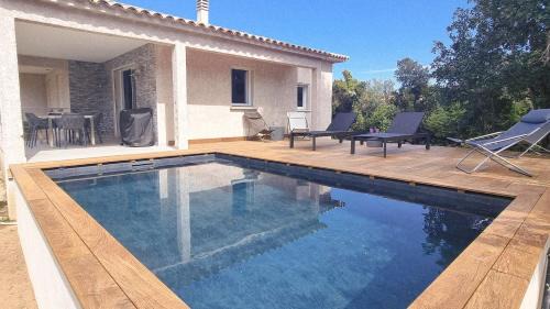 San-Gavino-di-Carbini Villa | Villa Salute 4 pers 5 min plage en voiture
