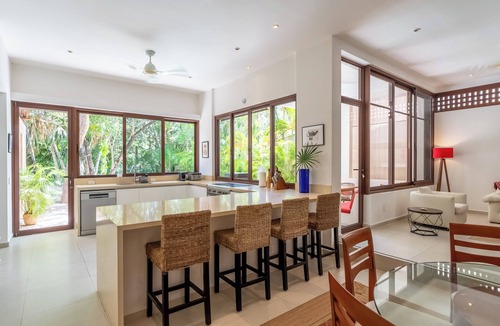 Puerto Aventuras Villa | Villa Tres Delfines Private Pool And Family Fun Puerto Aventuras