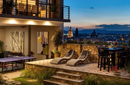 Colonia Azteca Villa | Vista Vieja, 6BR Luxury Villa with Pool & City Views
