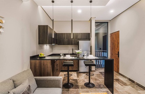 Playa Paraiso Condo | Walk to Beach 1BR 4 Guests | Kids Area | Office