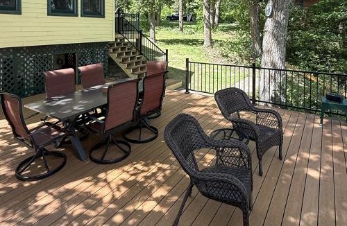 Cass Lake House | Waterfront Leech Lake Cabin: Dock, Fire Pit, Deck
