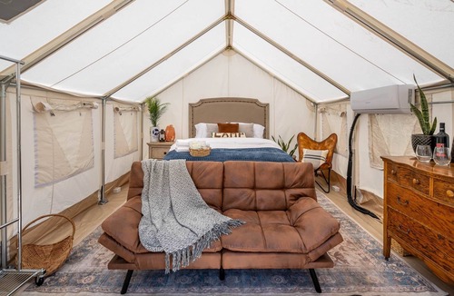 Tehachapi Other | Willow Tent | Unique Getaway | Glamping Tent Experience