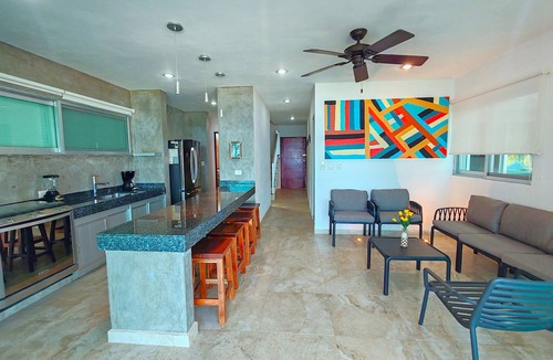 Puerto Morelos House | Wonderful House front to the beach in Puerto Morelos