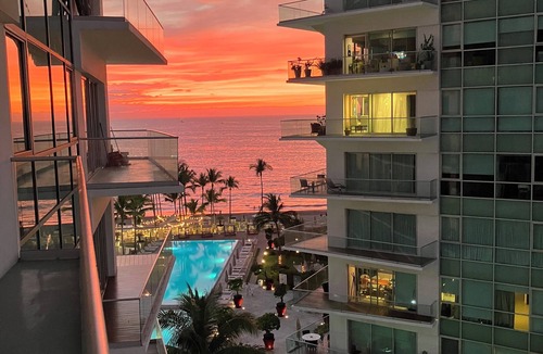 North Hotel Zone Condo | Wow! An Icon Beachfront Condo
