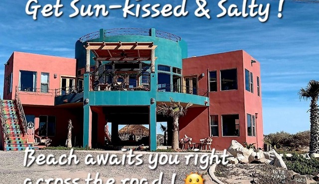 𖤐𖤐𖤐𖤐𖤐 Cool SUNRISE☀︎Casita! Seaside getaway⛱ Seconds to Las Conchas beach!