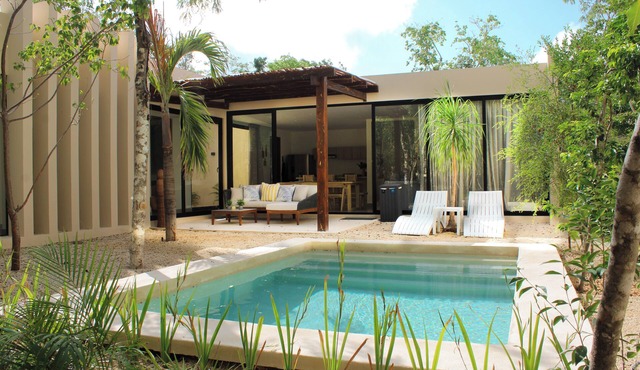 2BR Oasis with Private Pool at Riviera Maya