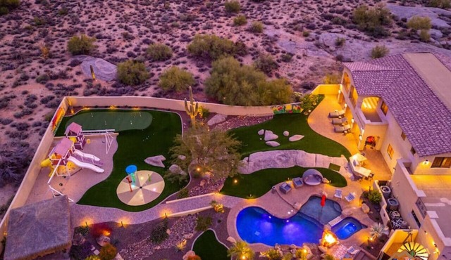3Million$ Mind BlowingEstate +PuttingGreen+SportsCourt+SplashPad+Playset+Pool+Spa