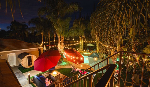 5BR w/Heated Pool & SPA ｜Mini Golf｜Kids Playhouse｜Monthly rental only