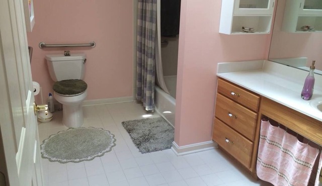 a CCCCCCC (Clean, Clear, Cool, Convenient, Comfortable, Calm, Cousy) Guest room in Silver Spring