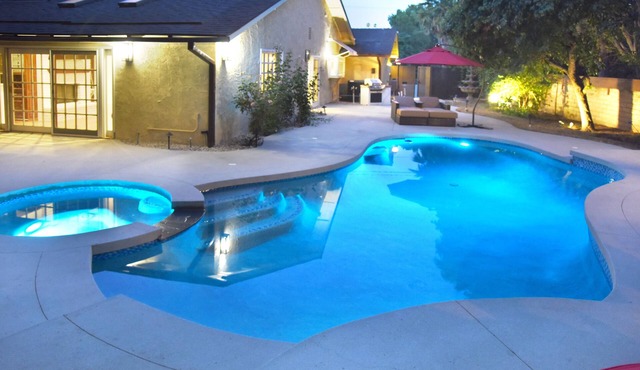 A Luxury Home with Pool, Spa, and Mini-golf