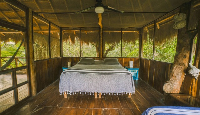 Akumal, Beautiful Palapa in the jungle