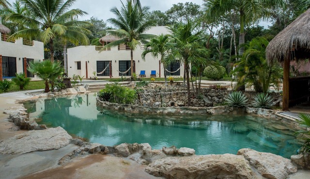 AMAZING 2-Villa Private Estate w/Huge Pool + Private Cenote!