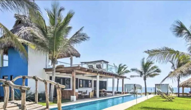 Amazing Oasis on the coast of Oaxaca, Mexico
