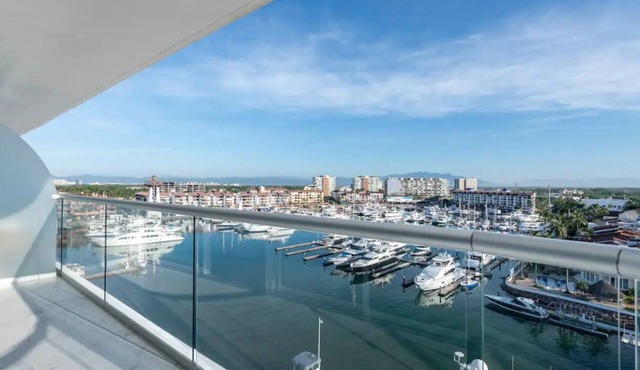 Amazing View of the Marina from your private balcony!