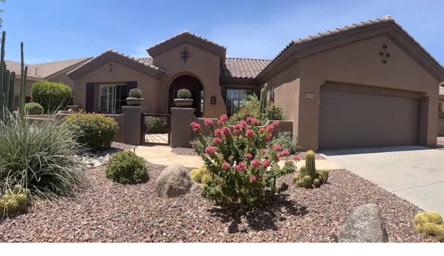 Anthem country club home overlooking golf course