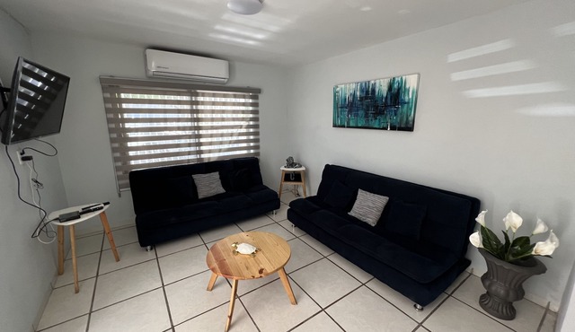 Apt 1 Casa Brisa 🏝️Common terrace 🏊‍♀️ &Terrace 5 blocks from the Malecon 🌊☀️🏖️👙