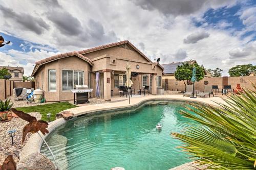 BBQ-Ready Oasis Near Golfing + Surprise Stadium!