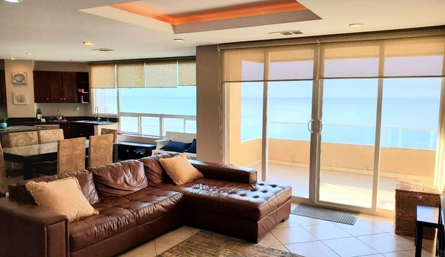 Beachfront Condo Calafia, minutes from Rosarito