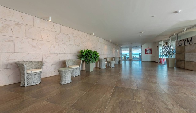 Beachfront condo