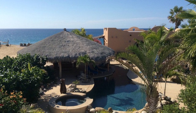 Beachfront, private pool, spacious, tranquil