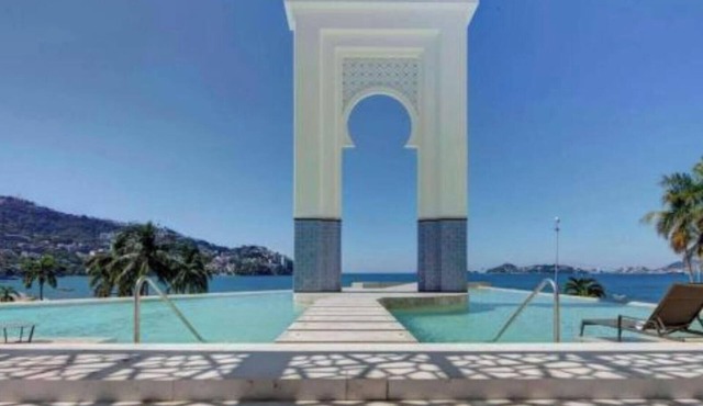 Beautiful apartment with Sea View and Pool in Aca
