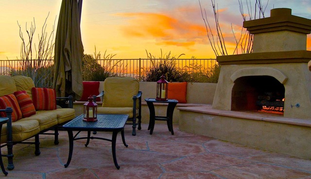 Beautiful Backyard with Golf Course View and Pool