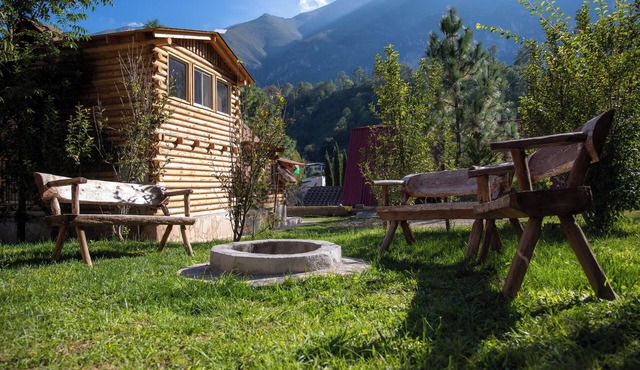Beautiful mountain cabin