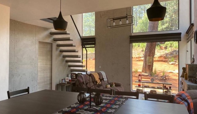 Beautiful cabin in the woods