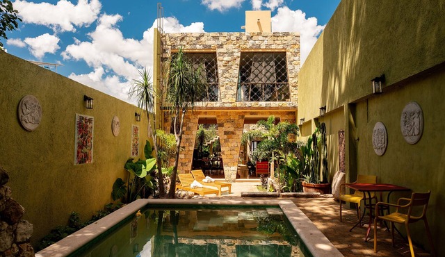 Beautiful villa Uxmal in the historic center of Merida