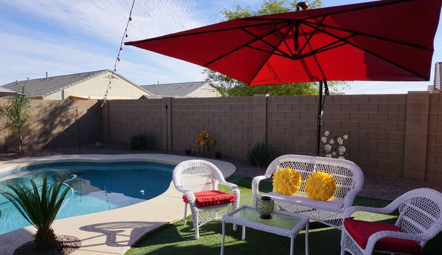 Beautifully furnished home with pool