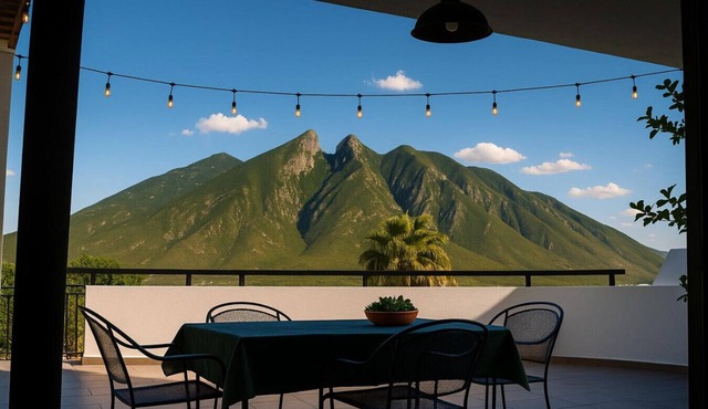 Best place in MTY/San Pedro~Rooftop~Pool~Mtn Views