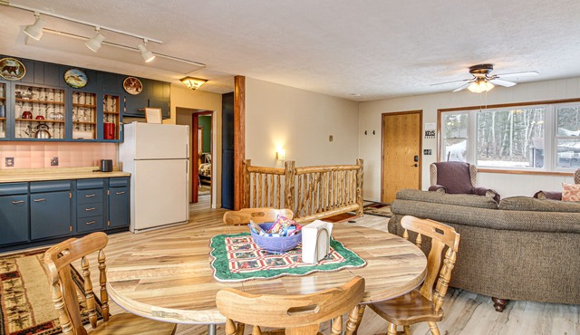 Bigfork Cabin on Long Lake By Trails & Restaurant!