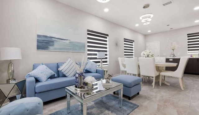 Blue Bliss: Where Tranquility Resides
