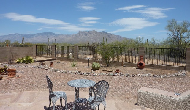 Breathtaking Desert and Mountain Views connects you to Tucson. Enjoy your stay!