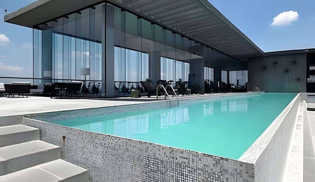 Bright 3BR unit near Chapultepec w/pool