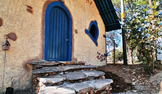 Cabaña Para dos Personas con Chimenea, a 5 Minutos del Centro de Huasca