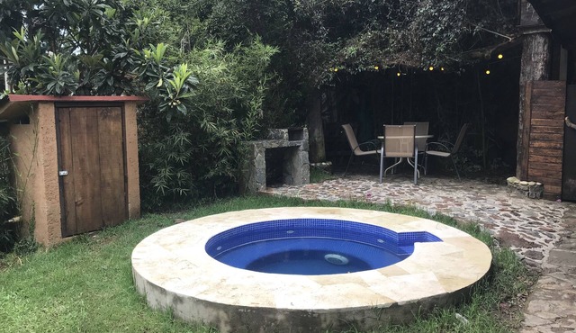 Cabana with Jacuzzi next to the Montealto Ecological Reserve