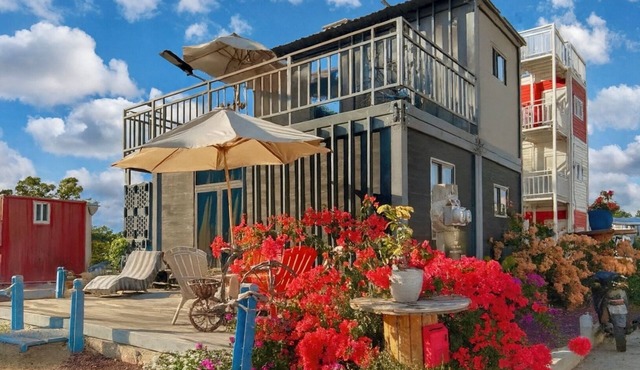 Casa-contenedor con Alberca de 12 Mts, ¡a 6 Minutos de la Playa!