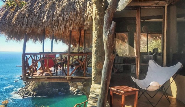 Casa Contrada: Secluded Beach House in Oaxaca with Private Beach