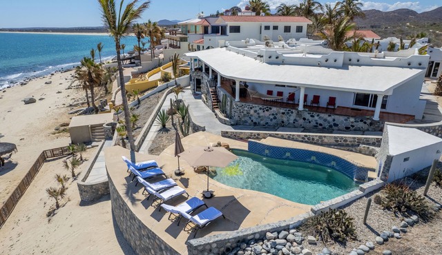 Casa Del Sol is a beachfront paradise! 6 bedroom 6 bath