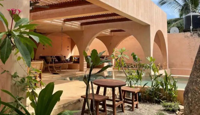 Casa Liquen "Habitación Rosa Morada"