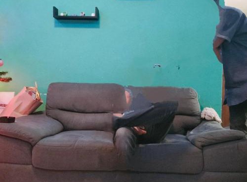 Casa para descanso y trabajo