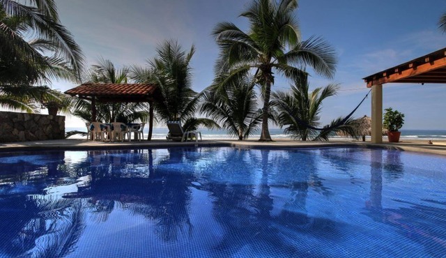 Casa Quinto Sol Fuego, Beachfront,1Br,1Ba, AC, Kitchen