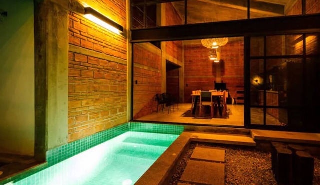 Casa rústica contemporánea para 8 personas