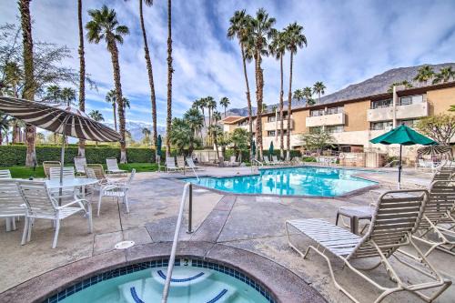Central Palm Springs Resort Condo w/2 Balconies