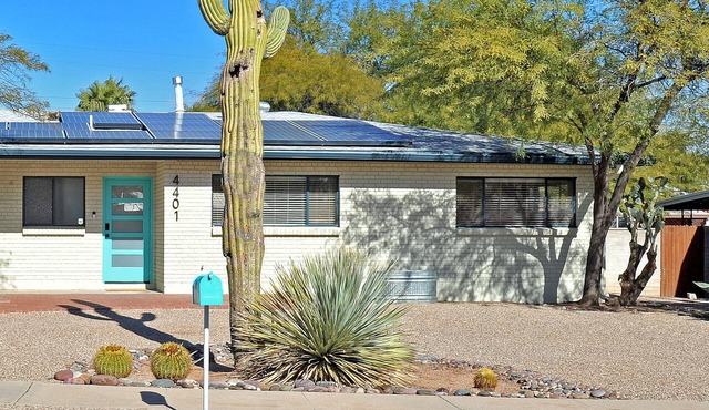 Centrally Located Mid-Century Modern, 30+ day, dog friendly, w/ plunge pool